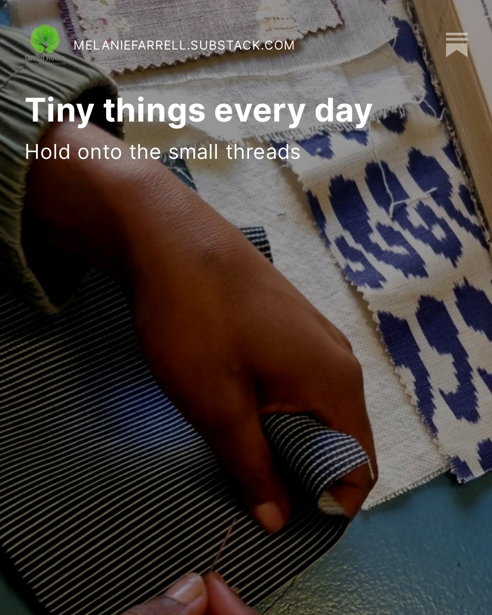 Tiny things every day